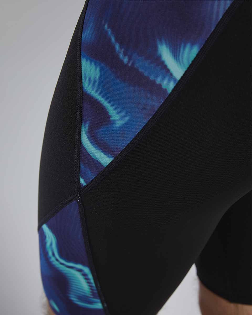 TYR Mens Waveform Blade Splice Jammer - Blue/Green | Allens Of Kingsbury