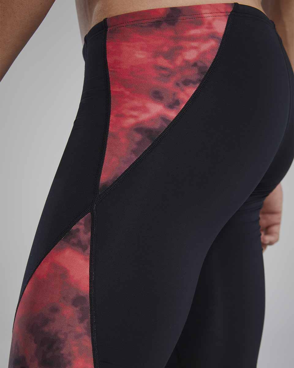 TYR Mens Waveform Blade Splice Jammer - Red | Allens Of Kingsbury