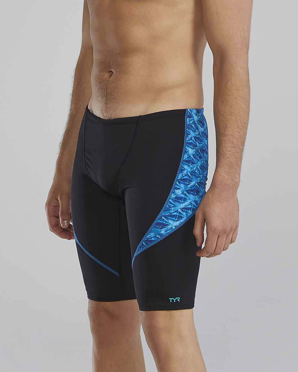 TYR Mens Oceanid Curve Splice Jammer - Ltblu/Aqua | Allens Of Kingsbury