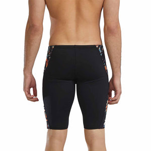 TYR Mens Validus Blade Splice Jammer - Orange/Aqua/Black | Allens Of Kingsbury