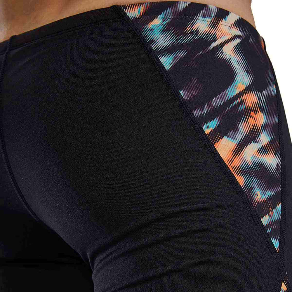 TYR Mens Validus Blade Splice Jammer - Orange/Aqua/Black | Allens Of Kingsbury
