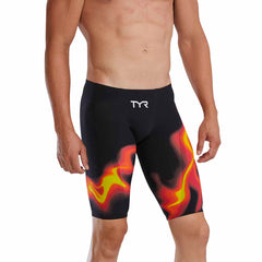 TYR Mens Venzo Infrared Low Waisted Jammer - Fire | Allens Of Kingsbury