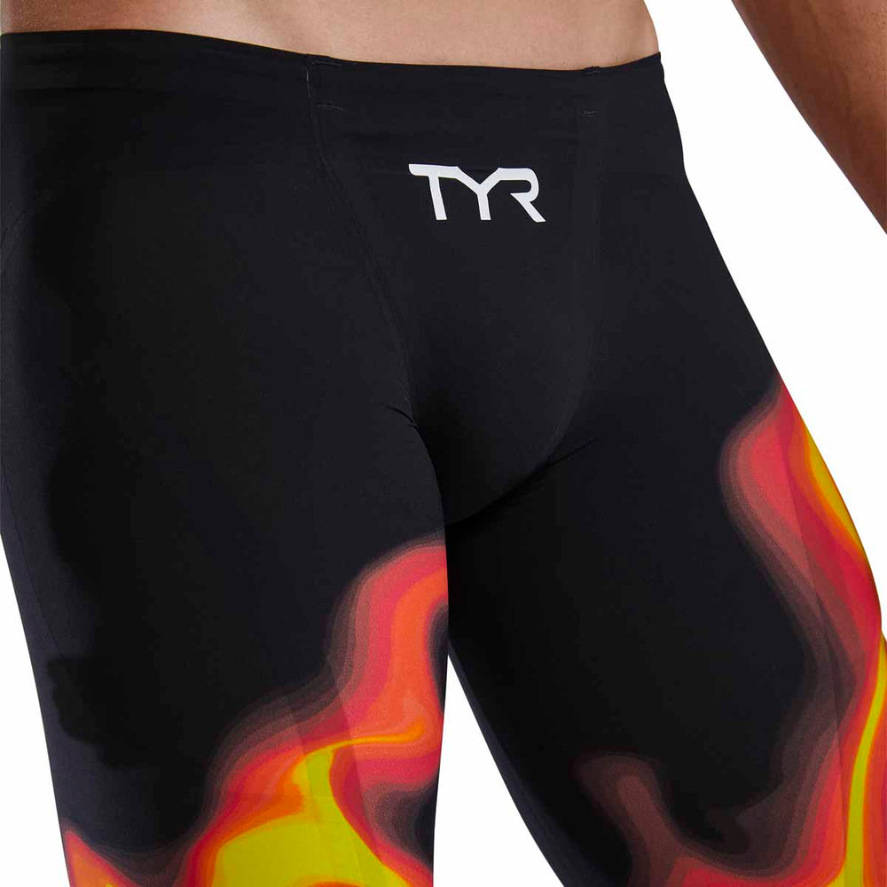 TYR Mens Venzo Infrared Low Waisted Jammer - Fire | Allens Of Kingsbury