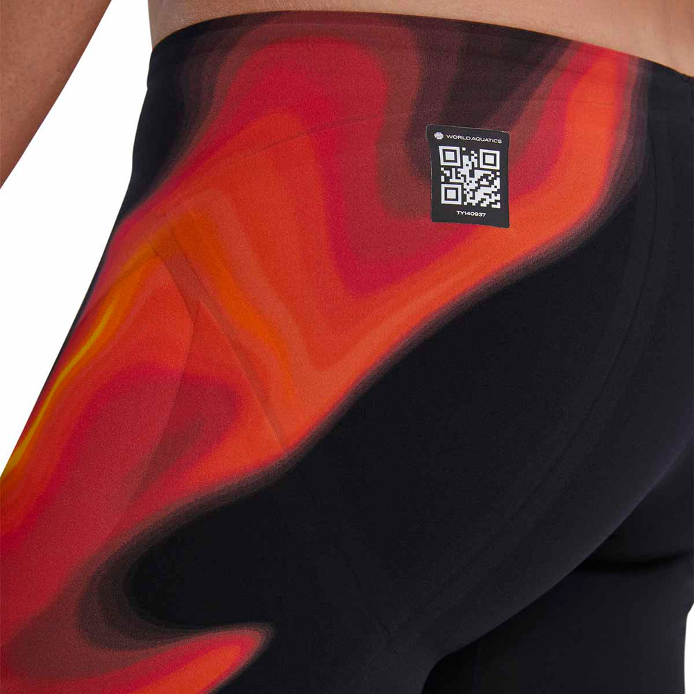 TYR Mens Venzo Infrared Low Waisted Jammer - Fire | Allens Of Kingsbury