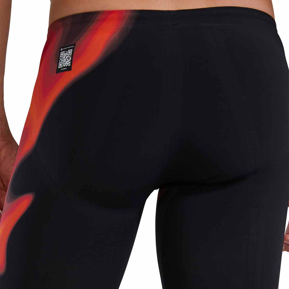 TYR Mens Venzo Infrared Low Waisted Jammer - Fire | Allens Of Kingsbury