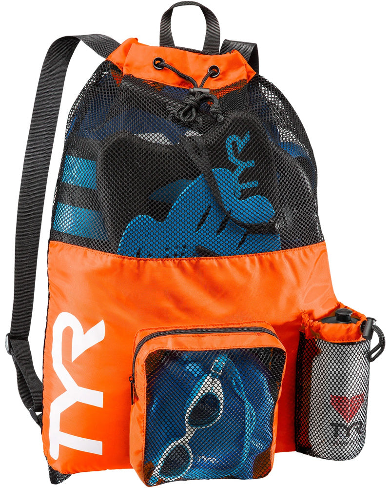 TYR Big Mesh Mummy Backpack - Orange | Allens Of Kingsbury