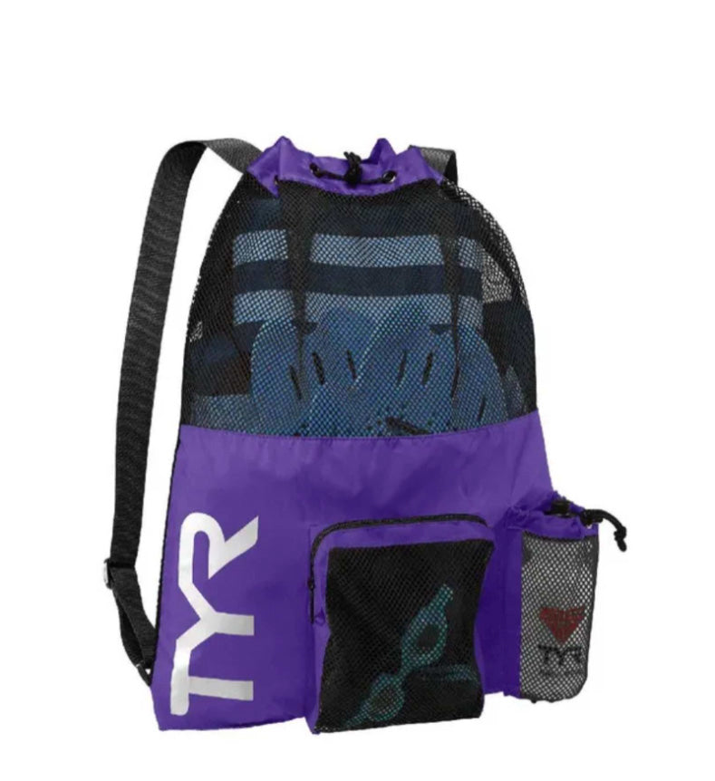 TYR Big Mesh Mummy Backpack - Purple | Allens Of Kingsbury