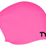 TYR Long Hair Wrinkle Free Silicone Swimming Cap - Pink