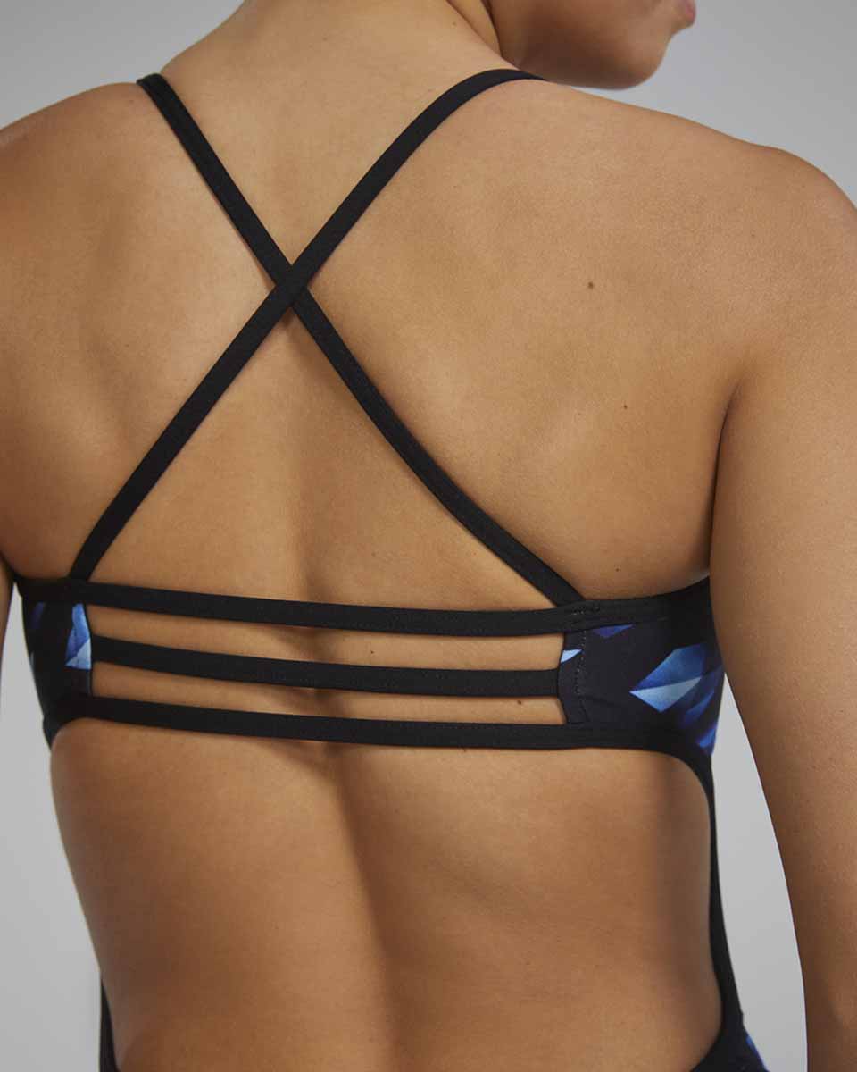 TYR Womens Triadic Trinityfit Swimsuit - Blue | Allens Of Kingsbury
