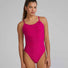 TYR Womens Lapped Cutoutfit Swimsuit - Magenta