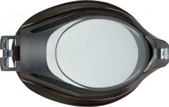 View V580AS Swipe Lens black goggles with clear lenses and adjustable strap for comfortable outdoor protection.
