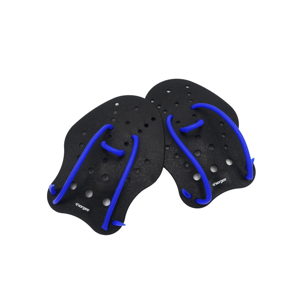 Vorgee Hand Paddles Medium - Black | Allens Of Kingsbury