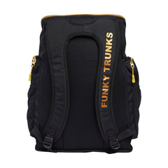Funky Trunks Black Attack Space Case Backpack - Black/Gold | Allens Of Kingsbury