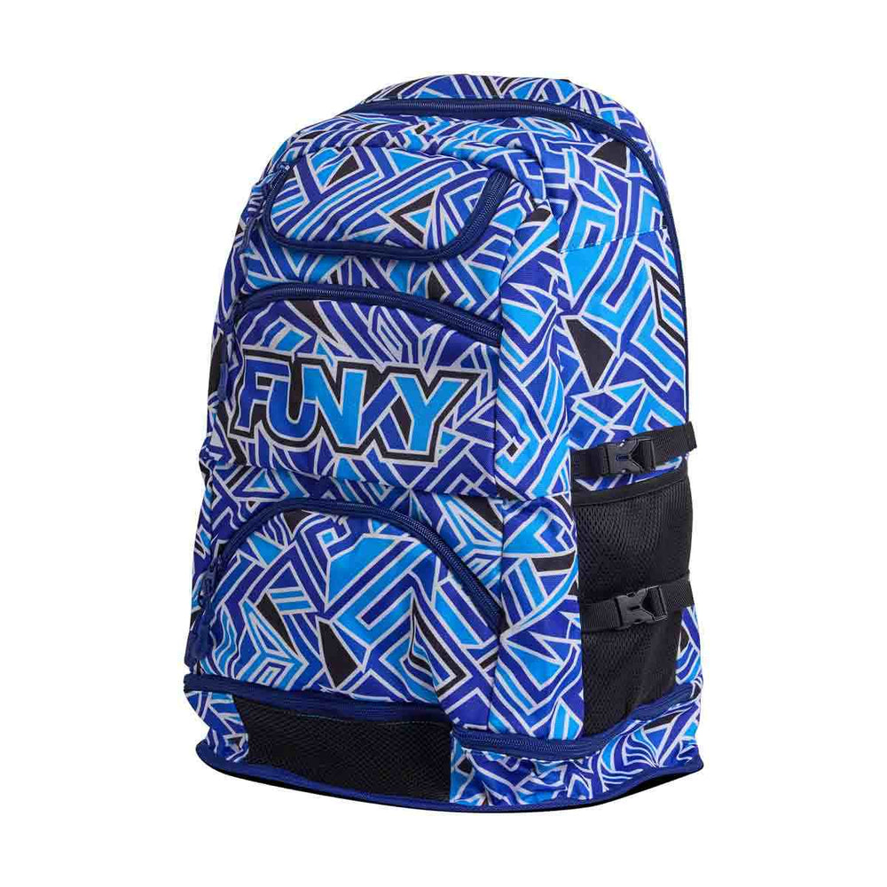 Way Funky Blue Bits Elite Squad Backpack - Blue | Allens Of Kingsbury