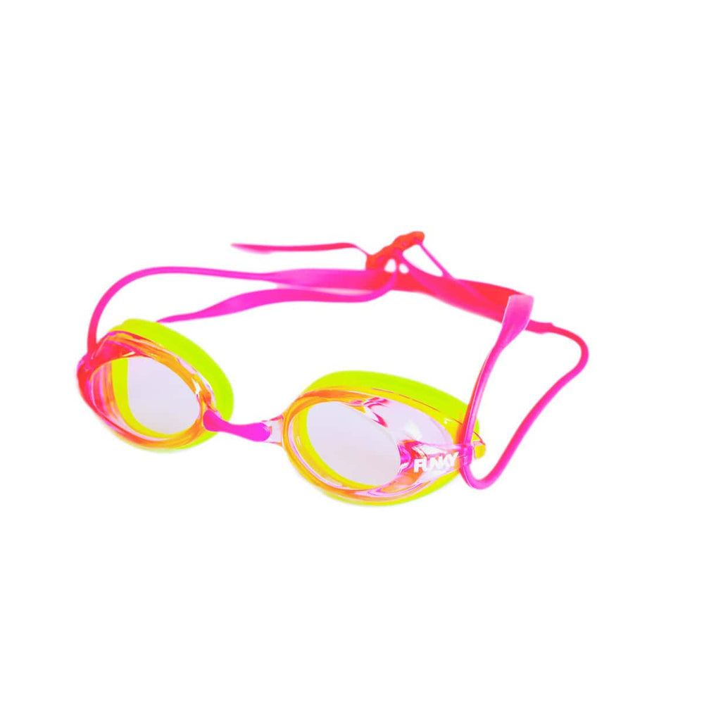 Way Funky Sweetie Tweet Training Machine Goggle - Lime/Pink/Clear | Allens Of Kingsbury