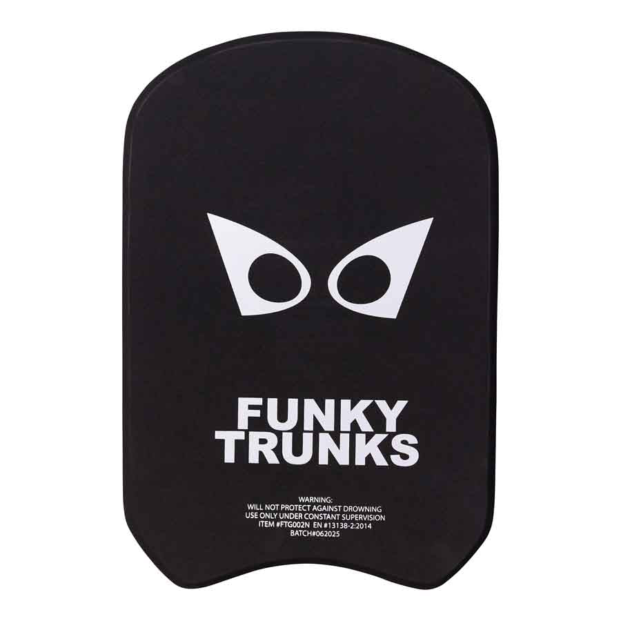 Funky Trunks Eye Spy Kickboard - Black/White | Allens Of Kingsbury