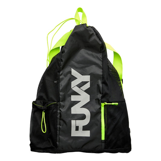 Way Funky Night Lights Gear Up Mesh Backpack - Black/Yellow | Allens Of Kingsbury 1000