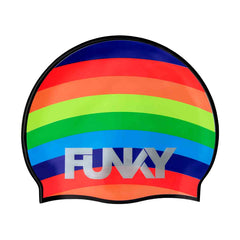 Way Funky Rainbowie Swim Cap - Multi | Allens Of Kingsbury