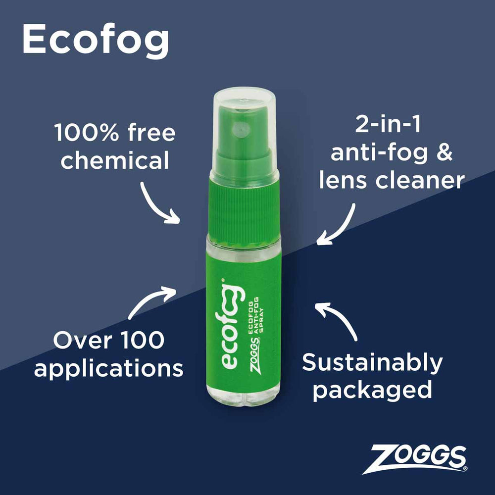 Zoggs EcoFog Anti Fog Goggle Spray - Clear | Allens Of Kingsbury