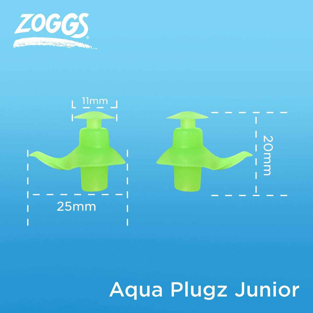 Zoggs Aqua Plugz Junior Ear Plugs - Orange | Allens Of Kingsbury