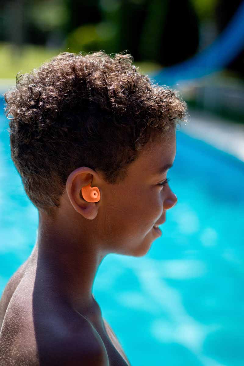Zoggs Aqua Plugz Junior Ear Plugs - Orange | Allens Of Kingsbury