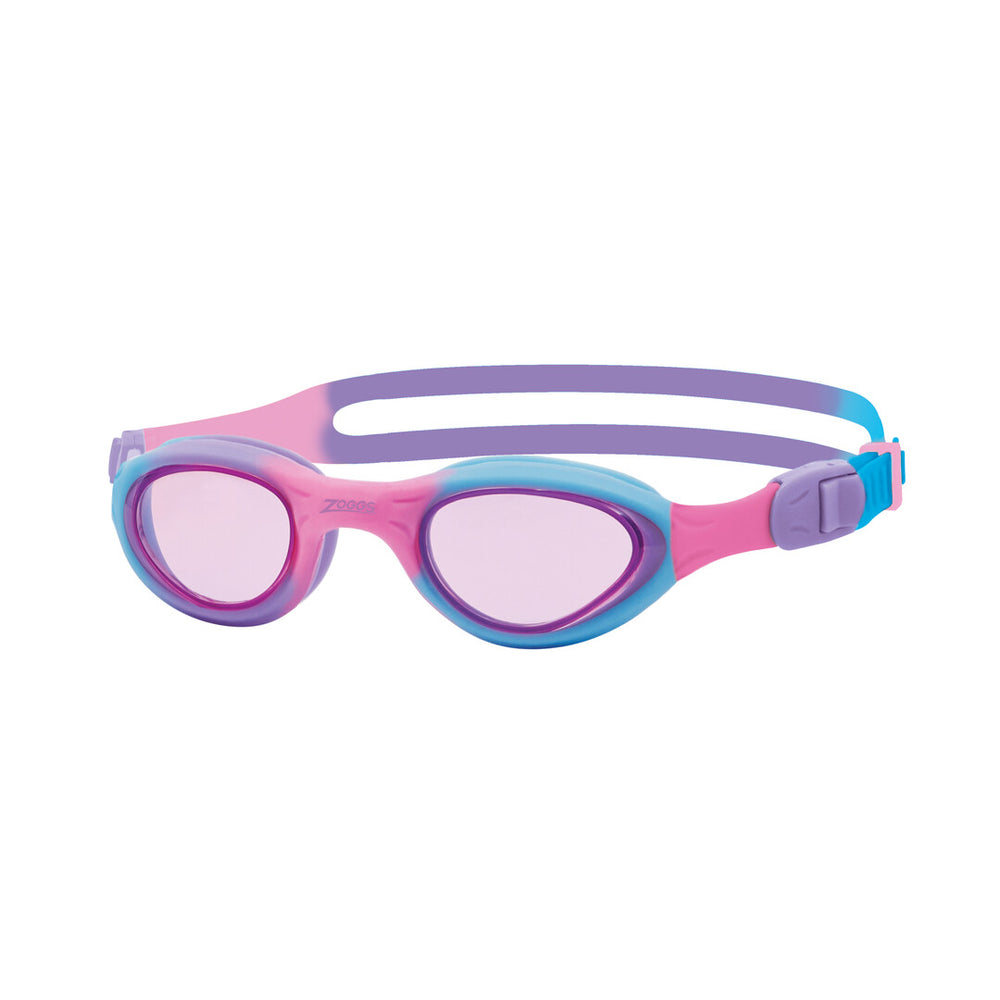 Zoggs Kids Little Super Seal Goggles - Pink/Purple/Blue | Allens Of Kingsbury