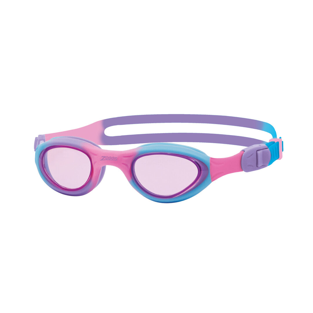 Zoggs Kids Little Super Seal Goggles - Pink/Purple/Blue | Allens Of Kingsbury