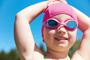 Zoggs Kids Little Twist Goggles - Pink/Blue | Allens Of Kingsbury
