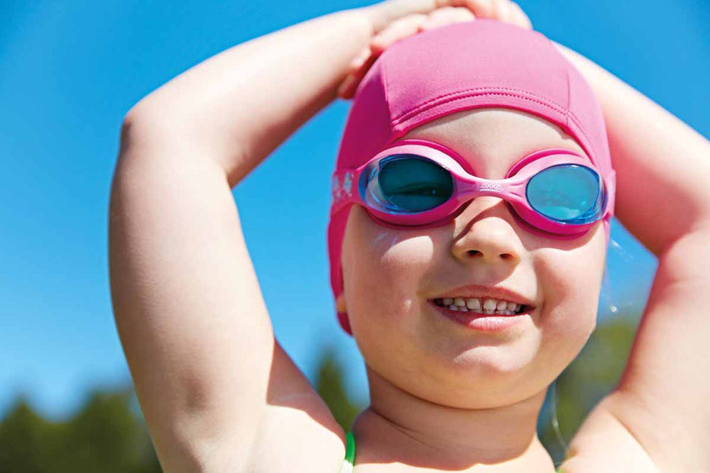 Zoggs Kids Little Twist Goggles - Pink/Blue | Allens Of Kingsbury