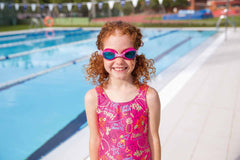 Zoggs Kids Little Twist Goggles - Pink/Blue | Allens Of Kingsbury