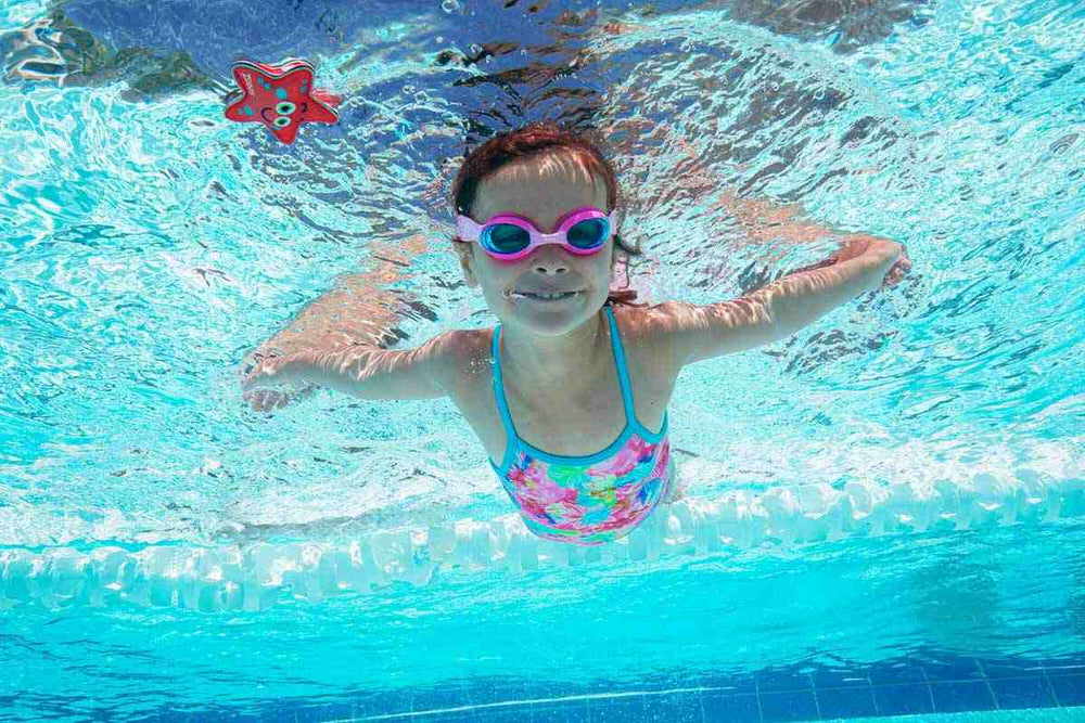 Zoggs Kids Little Twist Goggles - Pink/Blue | Allens Of Kingsbury