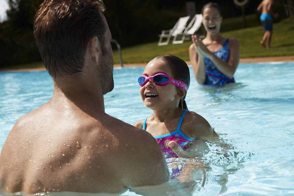 Zoggs Kids Little Twist Goggles - Pink/Blue | Allens Of Kingsbury