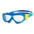 Zoggs Phantom Kids Mask - Blue/Turquoise/Clear