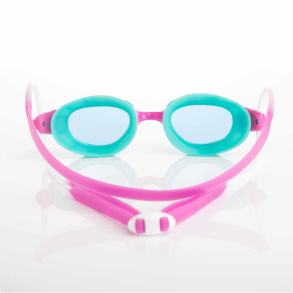Zoggs Predator Junior Goggles - Pink/Turquoise/White/Blue | Allens Of Kingsbury