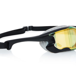 Zoggs Raptor Mirror Goggle - Grey/Black/Mirror Blue | Allens Of Kingsbury