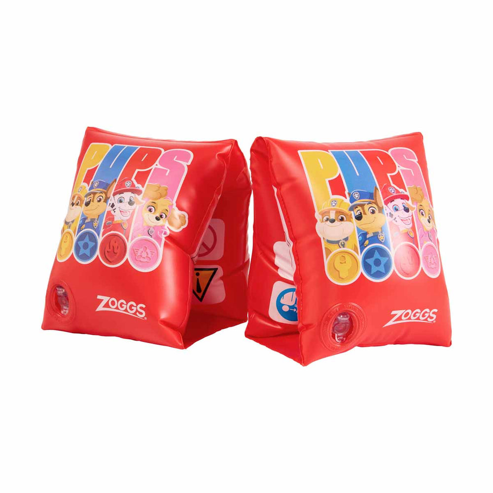 Zoggs Paw Patrol Armbands 1-6 Years - Red | Allens Of Kingsbury
