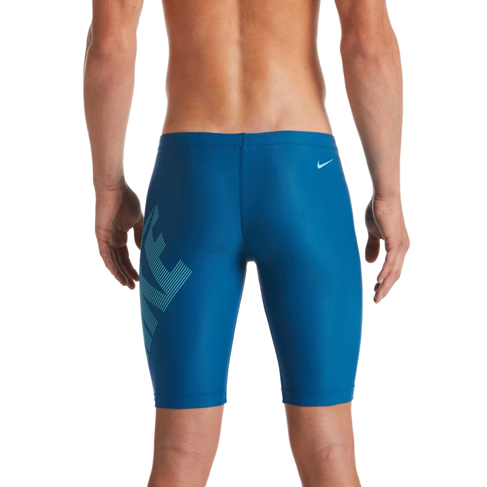 veiling uitdrukken Infecteren Nike Swim Mens Nike Tilt Logo Jammer (nessa009412) in Industrial Blue