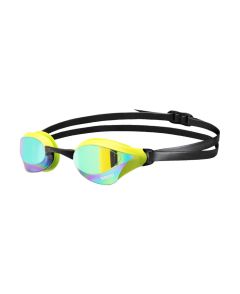 Arena Cobra Core Swipe Mirror Racing Goggles - Emerald/Cyber Lime