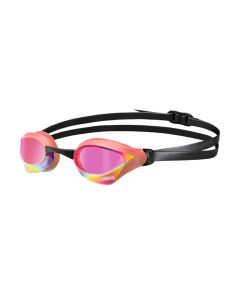 Arena Cobra Core Swipe Mirror Racing Goggles - Violet/Coral