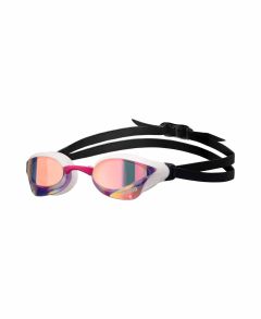 Arena Cobra Core Swipe Mirror Racing Goggles - Violet/White/Pink