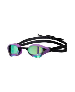 Arena Cobra Core Swipe Mirror Racing Goggles  - Emerald/Plum/Black
