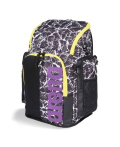 Arena Spiky III Allover Backpack 45 - Black/White