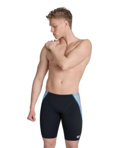 Arena Mens Starfish Jammer - Black/White Multi
