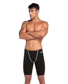 Arena Mens Powerskin Primo Jammer - Black/Teal