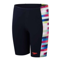 Speedo Boys Digital Panel Jammer - True Navy/Siren Red/Picton Blue/True Cobalt/Lemon Drizzle