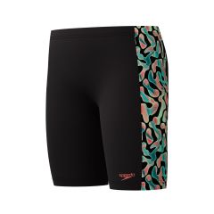 Speedo Boys Digital Allover Panel Jammer - Neon Coral