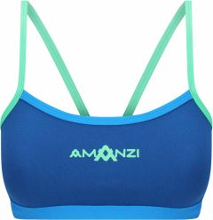 Amanzi Womens Seaglass Bikini Top - Blue