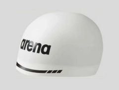 Arena 3D Soft Swimming Cap - Large - White