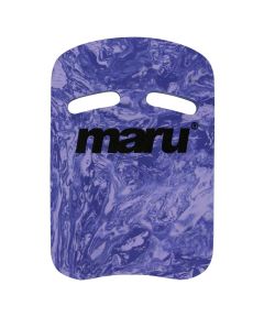 Maru Swirl Two Grip Fitness Kickboard - Purple