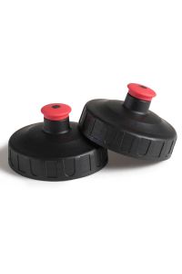 Swimzi Swimming Build-a-Bottle Replacement Lid - Black/Red